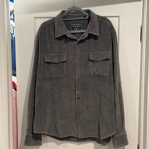 True Grit Velvet Shirt Jacket XL